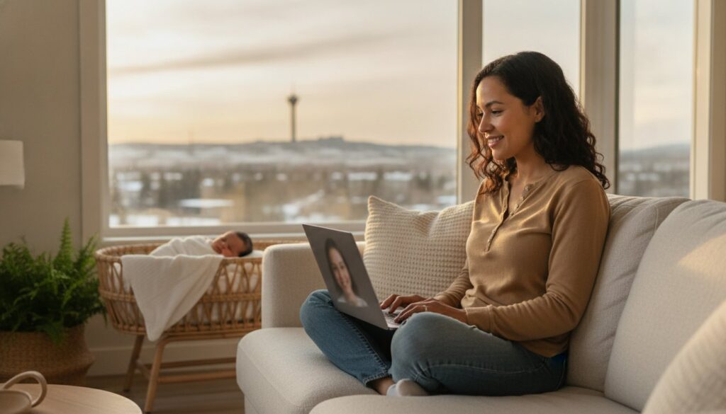 Online Therapy for Postpartum Depression in Alberta